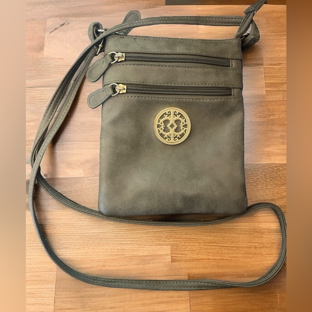 Olive Green Crossbody/Messenger Bag